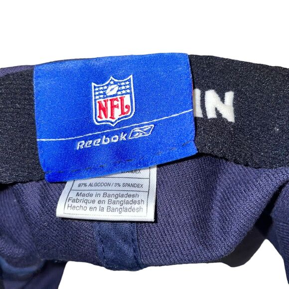 Reebok New England Patriots Hat Cap NFL Football Pats OS Cotton Boston Headwear - Picture 8 of 10